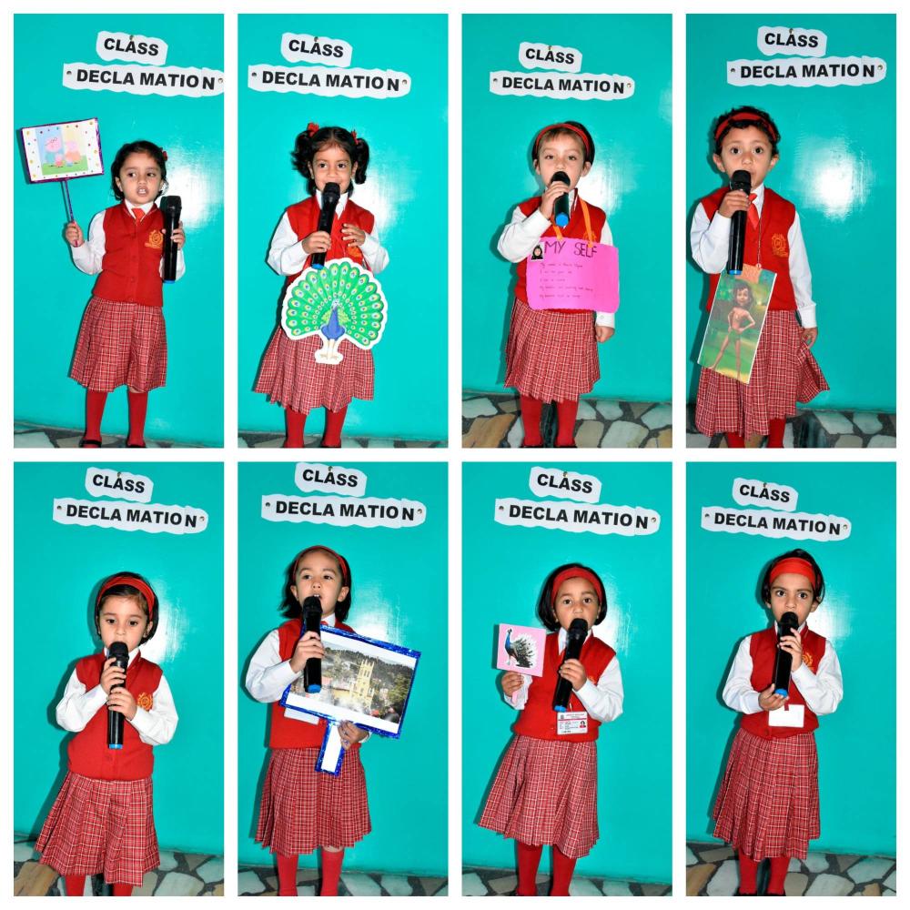NURSERY DECLAMATION