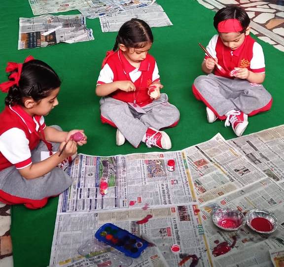 BEST OUT OF WASTE ACTIVITY- KINDERGARTEN