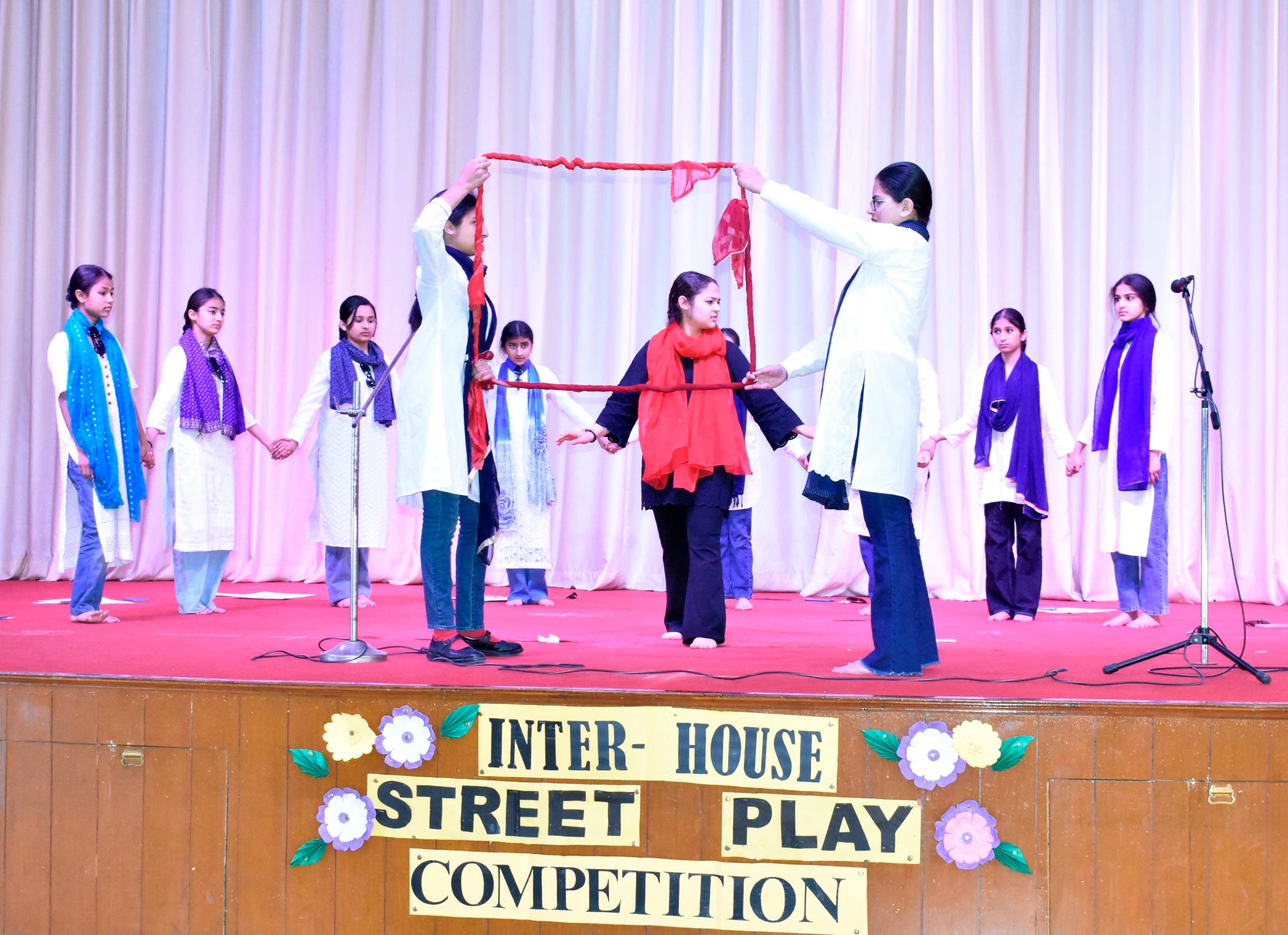INTER-HOUSE STREET PLAY COMPETITION (VI-X)