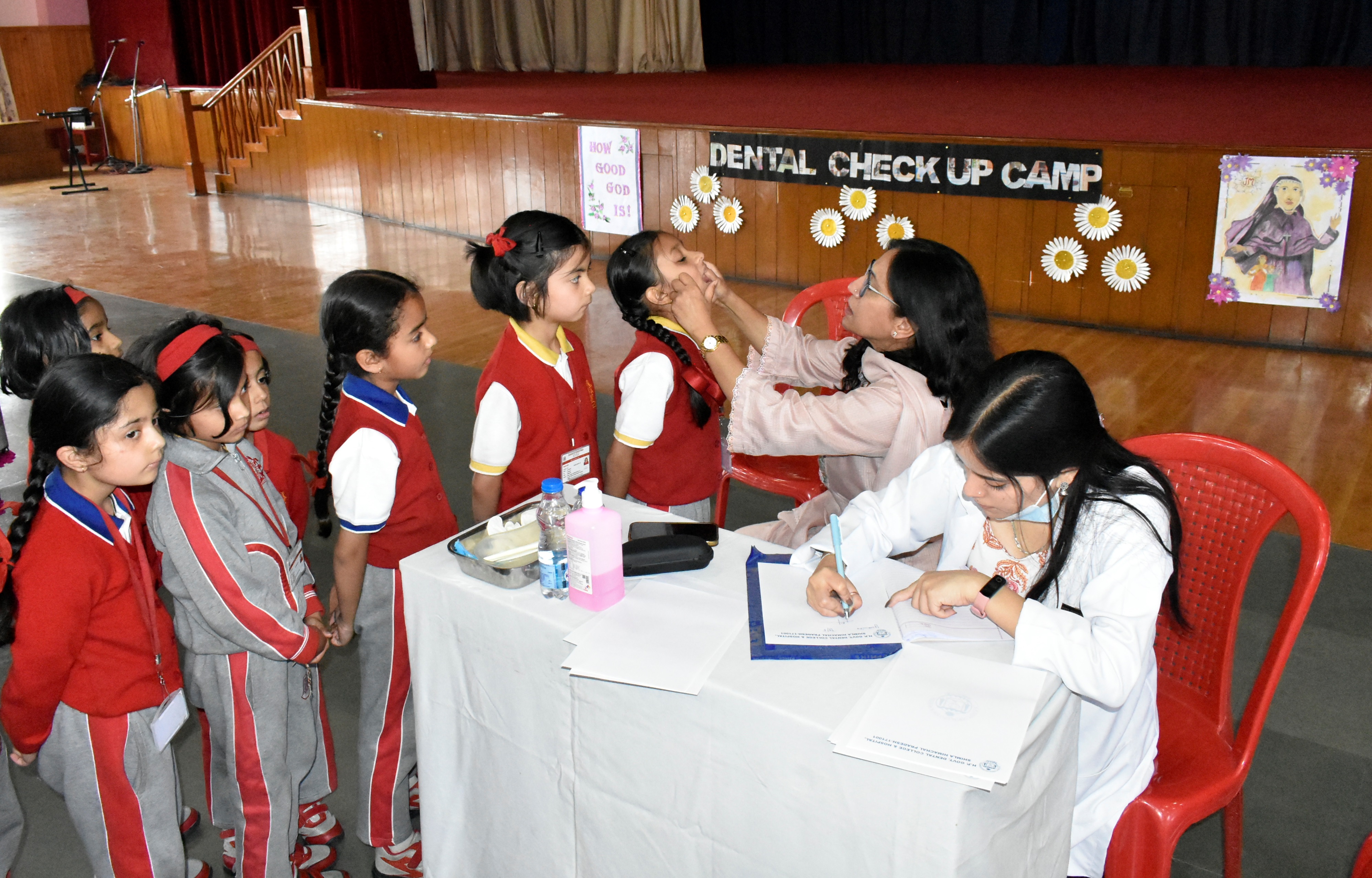 DENTAL AND EYE SCREENING CAMP